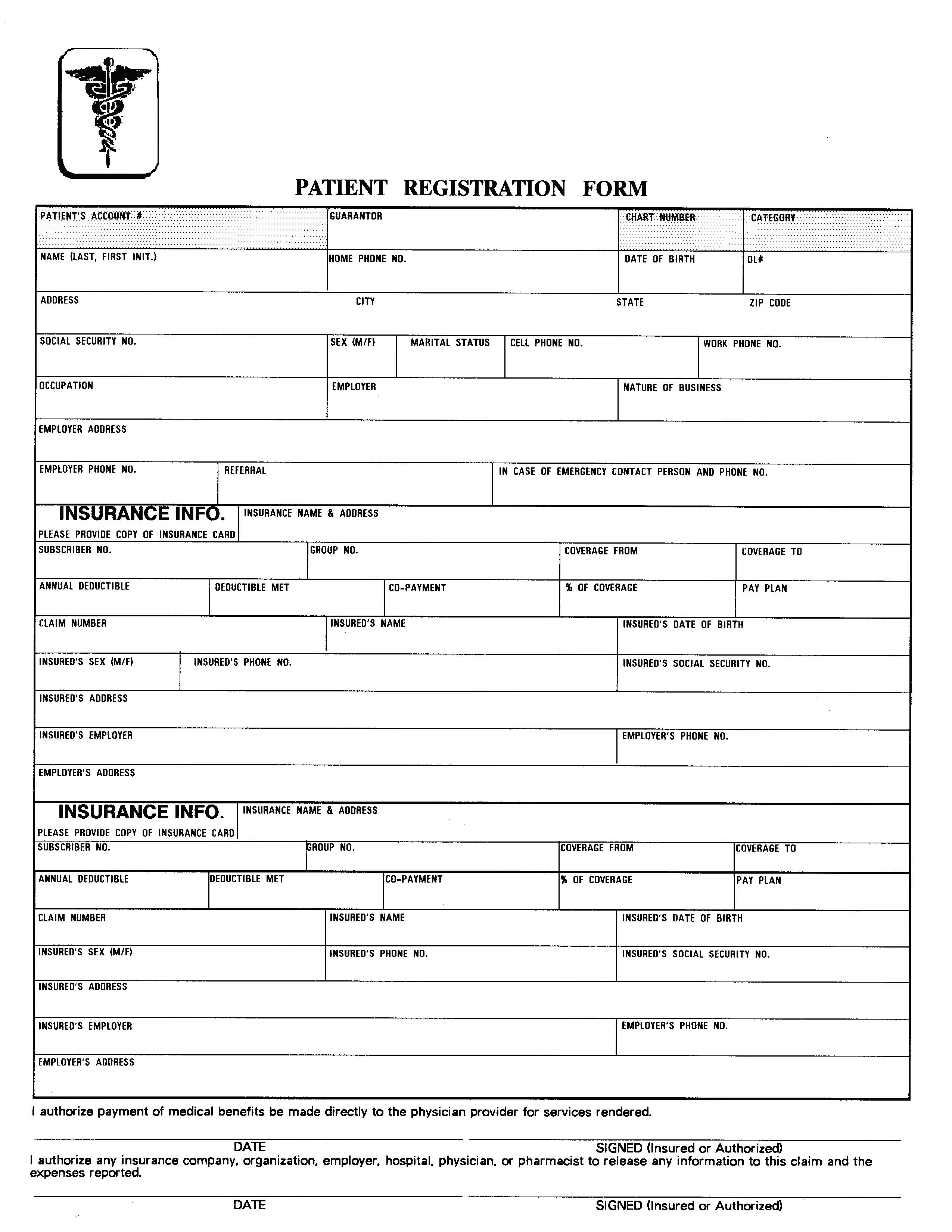 Patient Registration Form